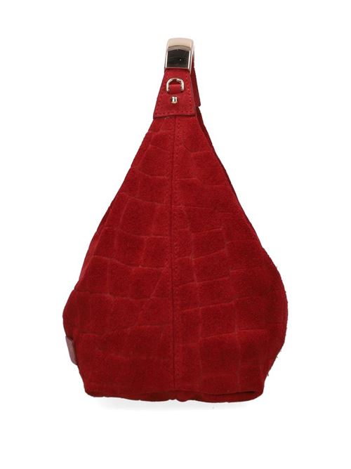 ellisse croco suede MY BEST BAG FIRENZE | F2-MYB-3032L-S02BORDEAUX